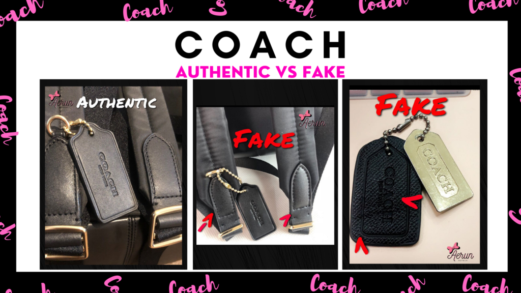 Coach Original VS Fake Part 3 - Tulisan/Engrave 'Coach New York' Pada
